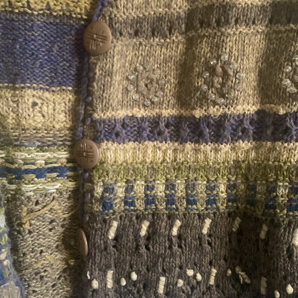 hand-knitted cardigan - Picture 5 of 5